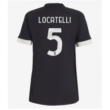 Juventus Manuel Locatelli #5 Tredje Tröja Dam 2023-24 Korta ärmar